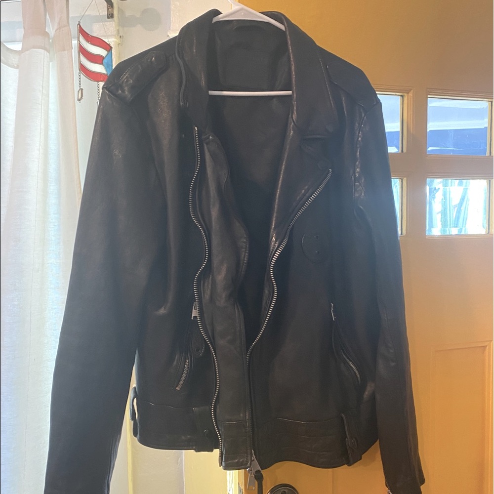 All Saints leather jacket